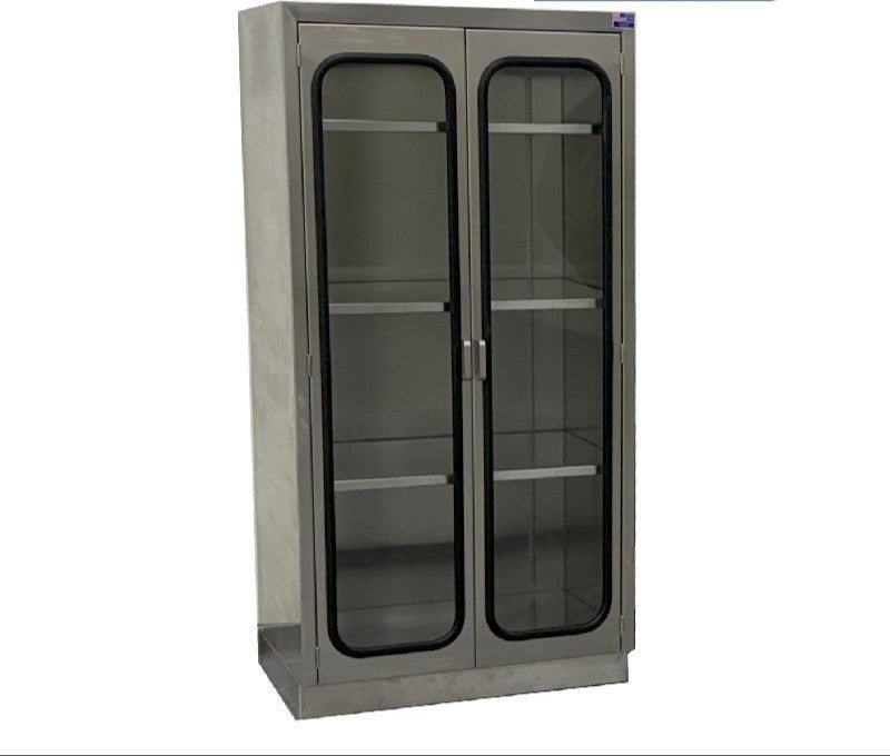 Optimize Your Mortuary & Anatomy Lab Storage with the Tall Stainless Steel Wall Cabinet – Model 1034-3C - American Mortuary Coolers & Equipments