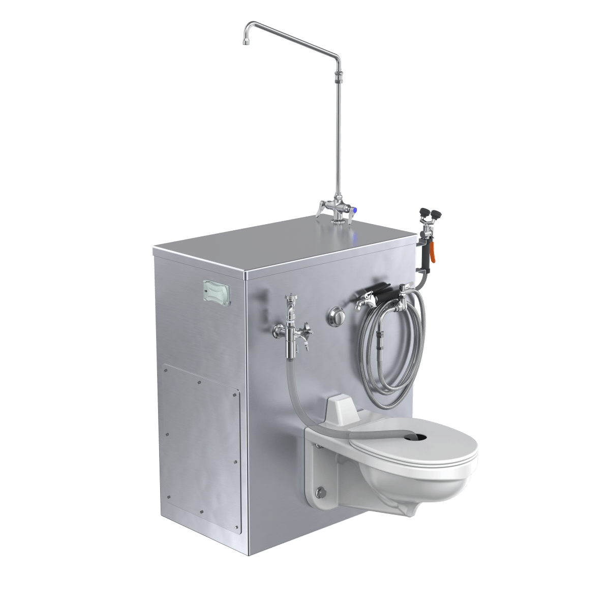 1036 - 9FS Freestanding Embalming Station | Prep Room Authority - American Mortuary Coolers & Equipments