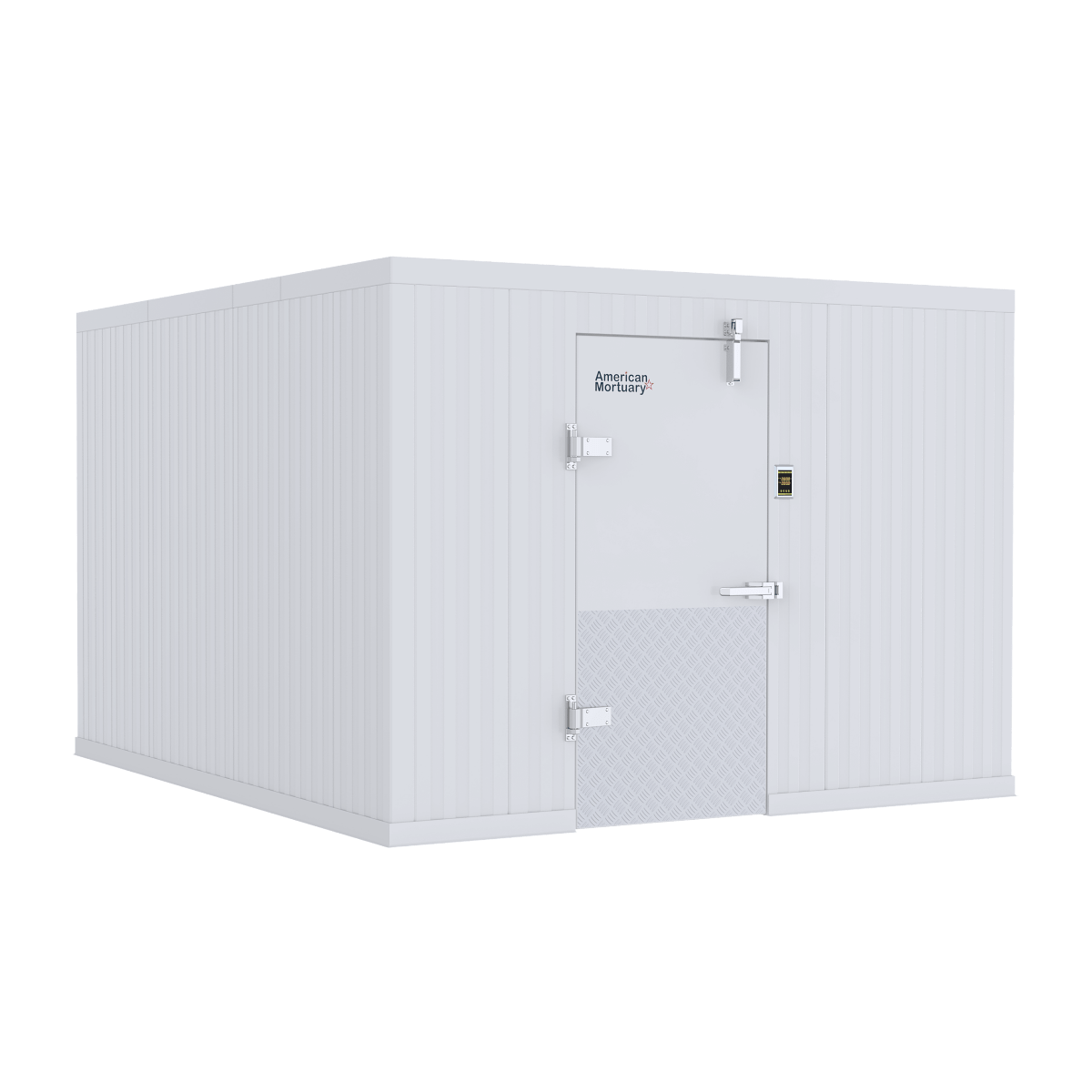 10x12 Walk - In Mortuary Cooler – Model 2000 - 1012 - American Mortuary Coolers & Equipments