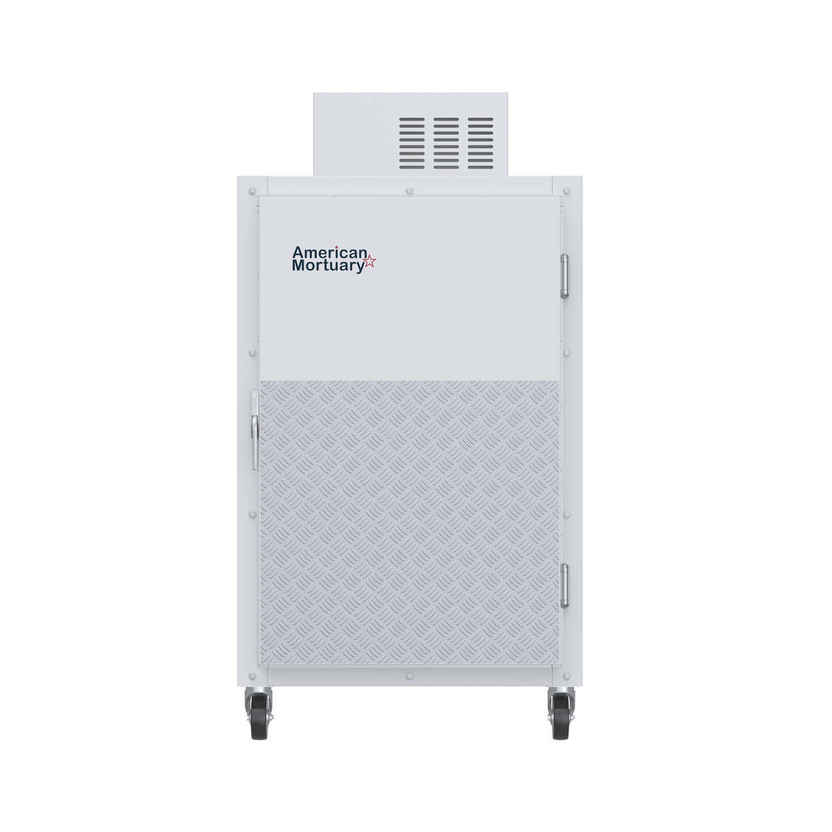 3 Body XTRA LARGE Mortuary Cooler — Authority - Built, American - Made Refrigeration Model 2000 - 3BX - C - American Mortuary Coolers & Equipments