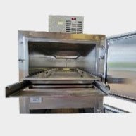 6 Bay Vault Style Morgue Cooler – Stainless Steel Slide - Out Tray System | Model 1070 - 3MB6 - American Mortuary Coolers & Equipments