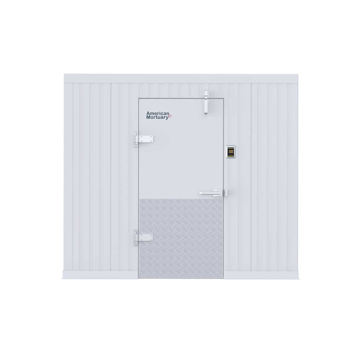 Model 2000-0820 8x20 walk-in cadaver cooler — Reliable Cold Storage