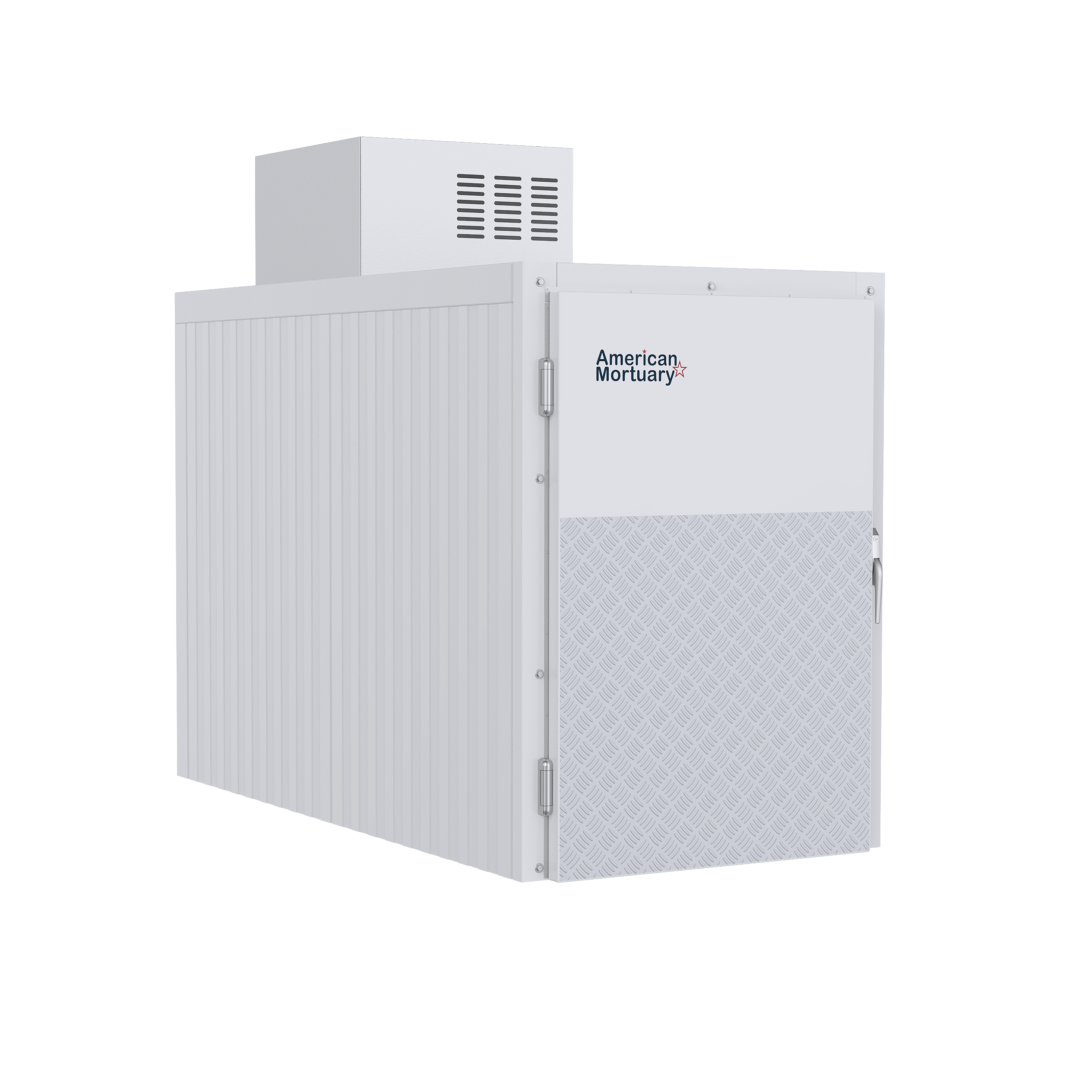 2 Body Extra Wide Roll-In Mortuary Cooler – USA Made