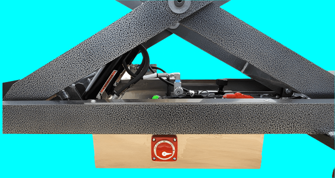 Heavy - Duty Cadaver Transport Lift - American Mortuary Coolers & Equipments