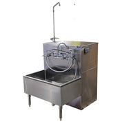 Stainless Steel Embalming Station - 1036 - ES - American Mortuary Coolers & Equipments