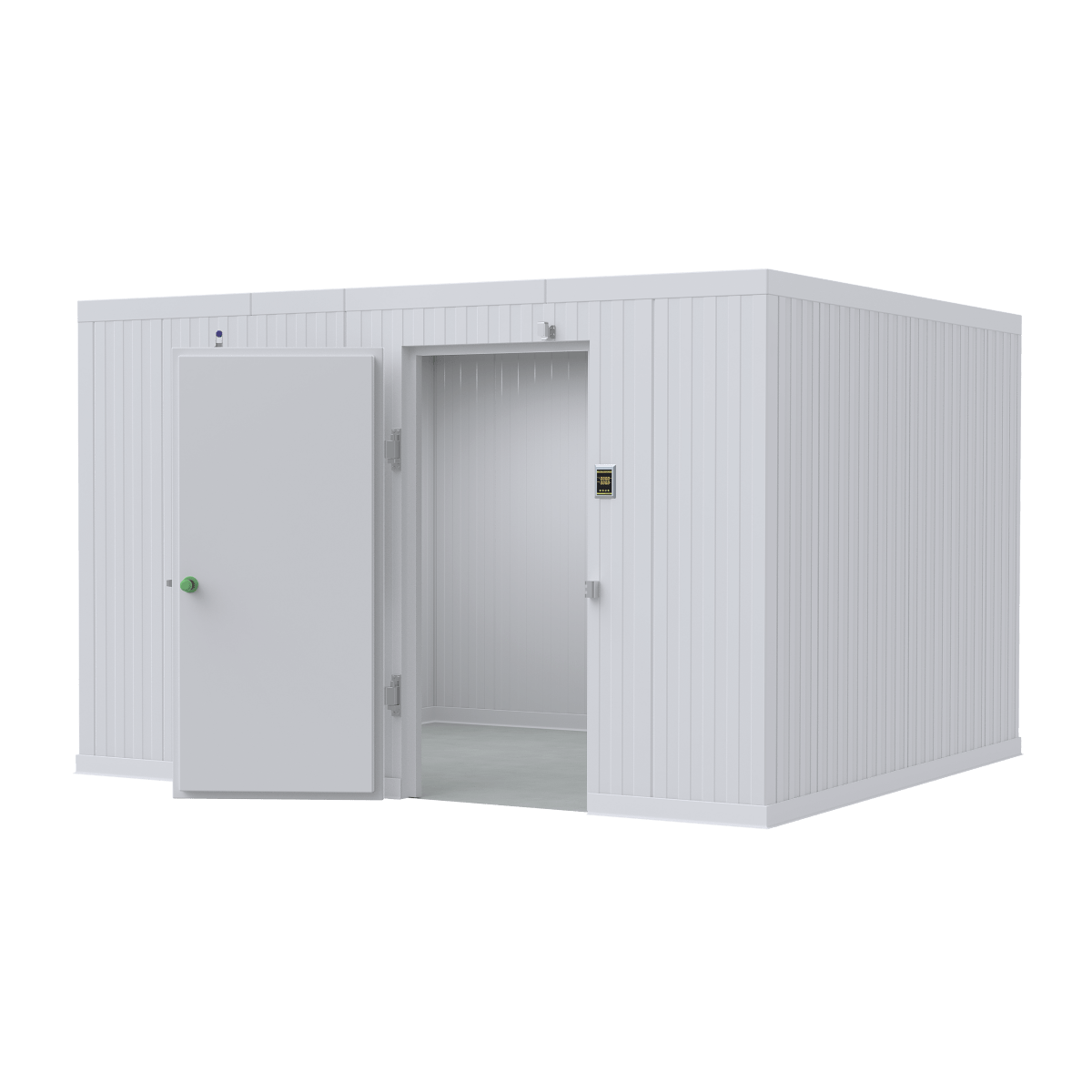 American Mortuary Equipment Company body fridge installation