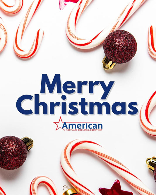 Merry Christmas from American Mortuary Coolers