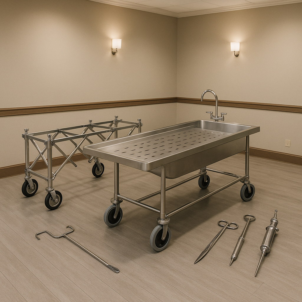 From Church Trucks to Embalming Tables, Here's Your Funeral Equipment Shopping List