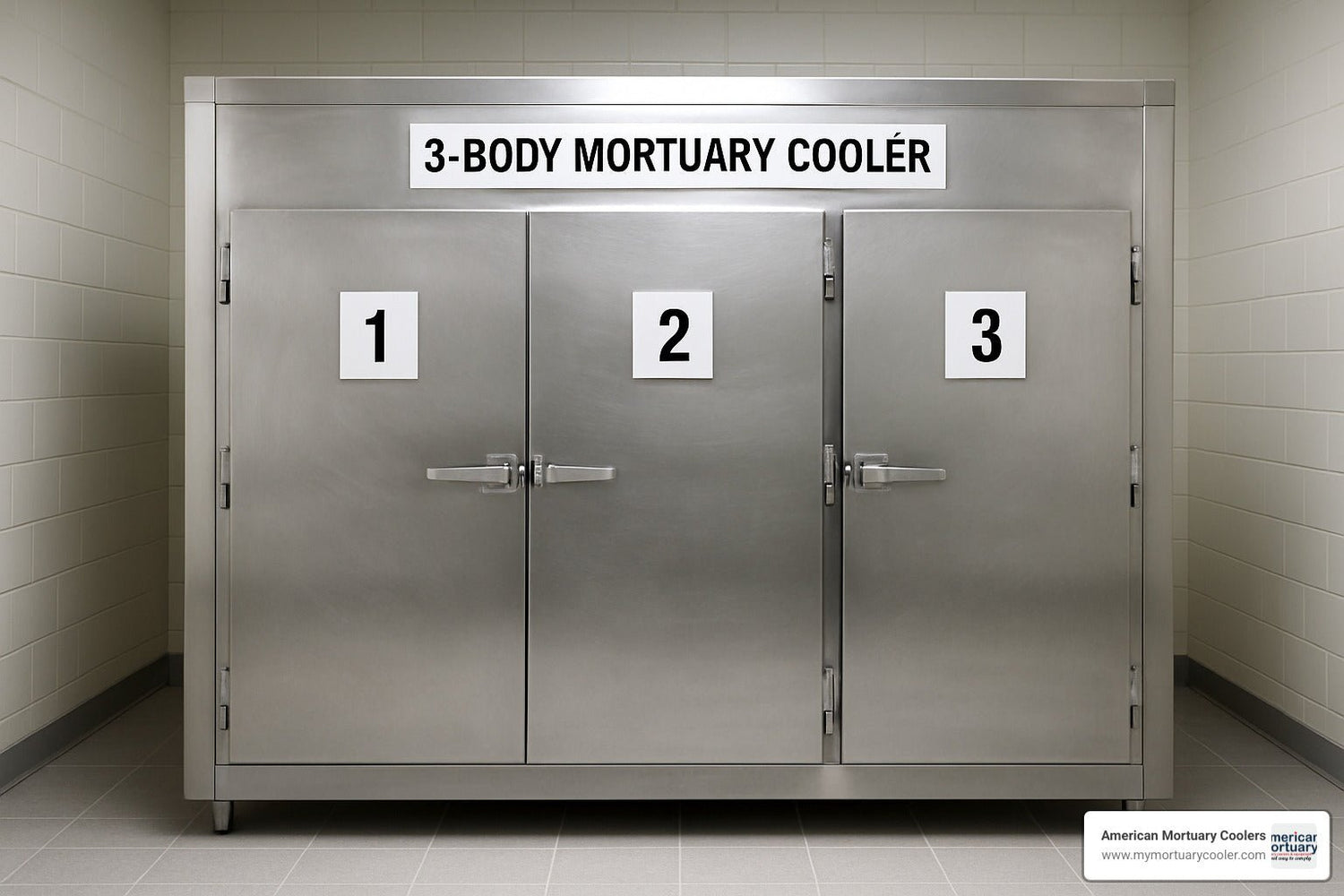 A Comprehensive Guide to American Mortuary Coolers: 3 Body Morgue Models - American Mortuary Coolers & Equipments