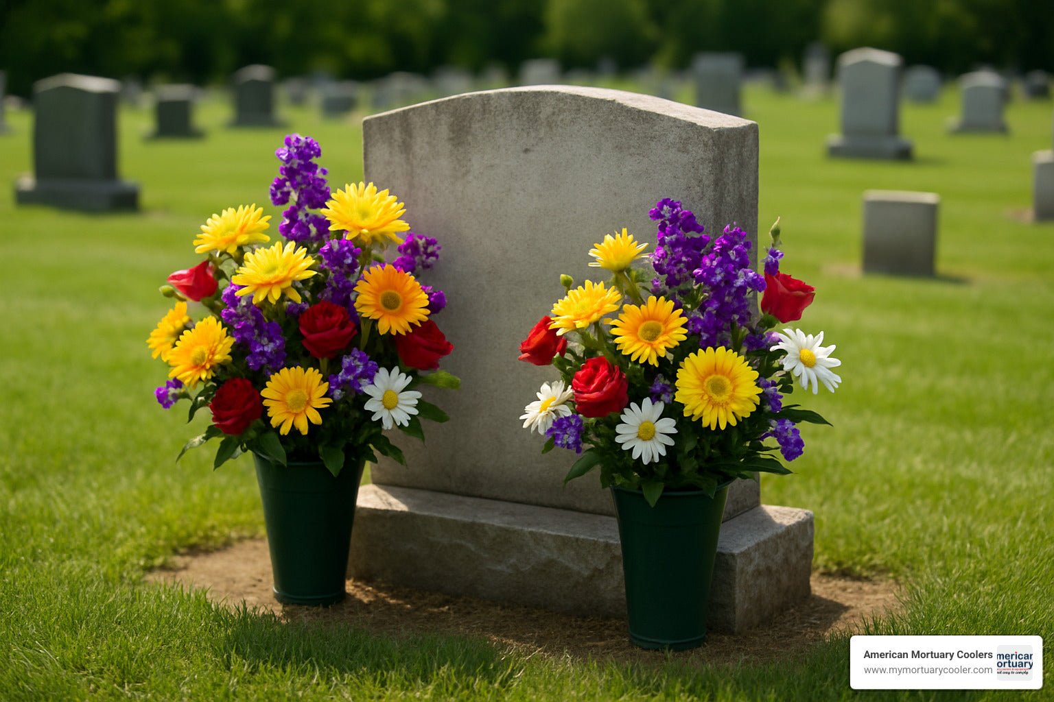 A Comprehensive Guide to Buying Cemetery Pots Online - American Mortuary Coolers & Equipments