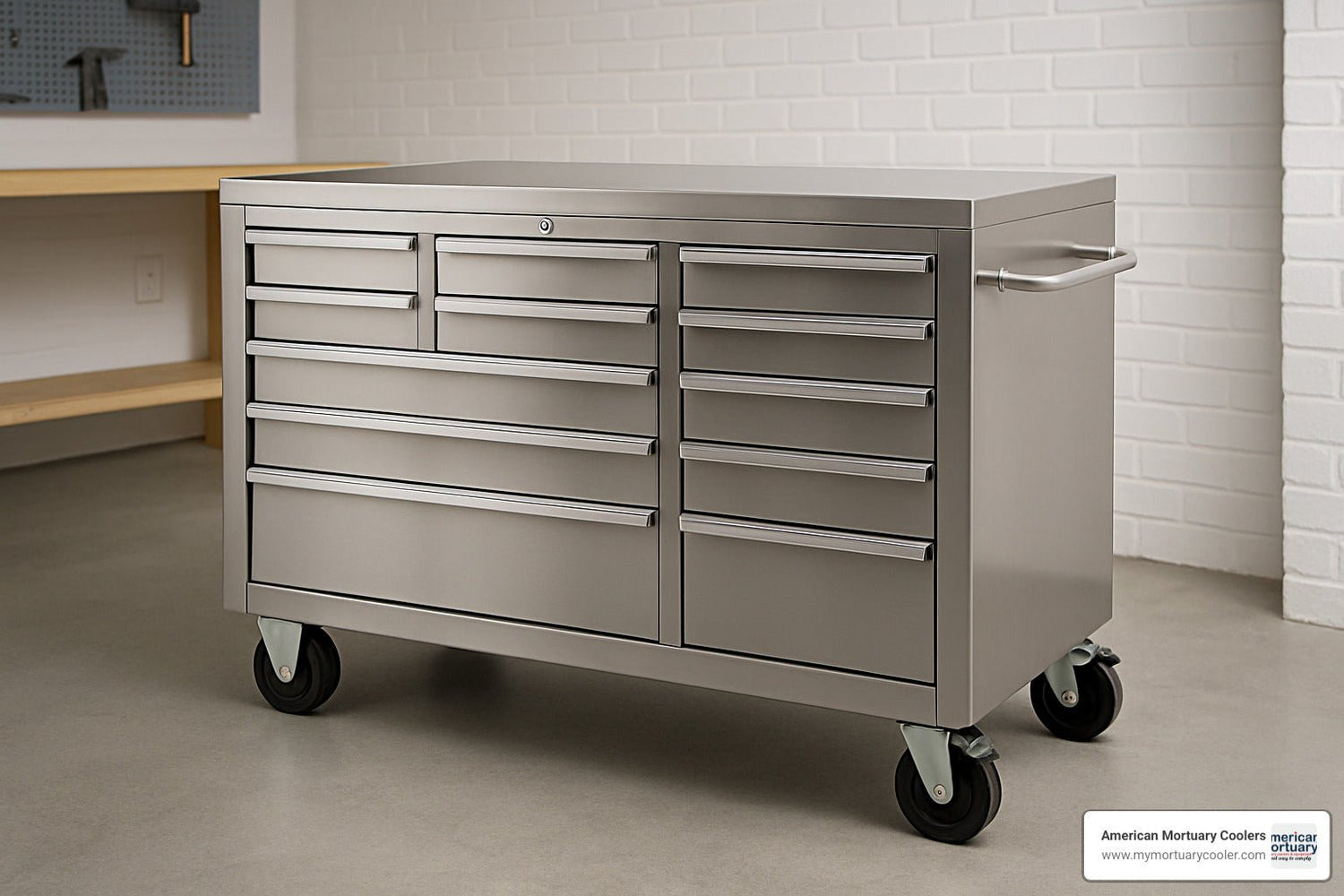 A Comprehensive Guide to Choosing the Best Stainless Steel Rolling Cabinet - American Mortuary Coolers & Equipments