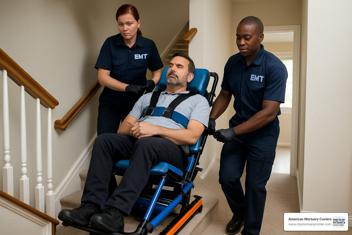 A Comprehensive Guide to Choosing the Best Stair Stretcher - American Mortuary Coolers & Equipments