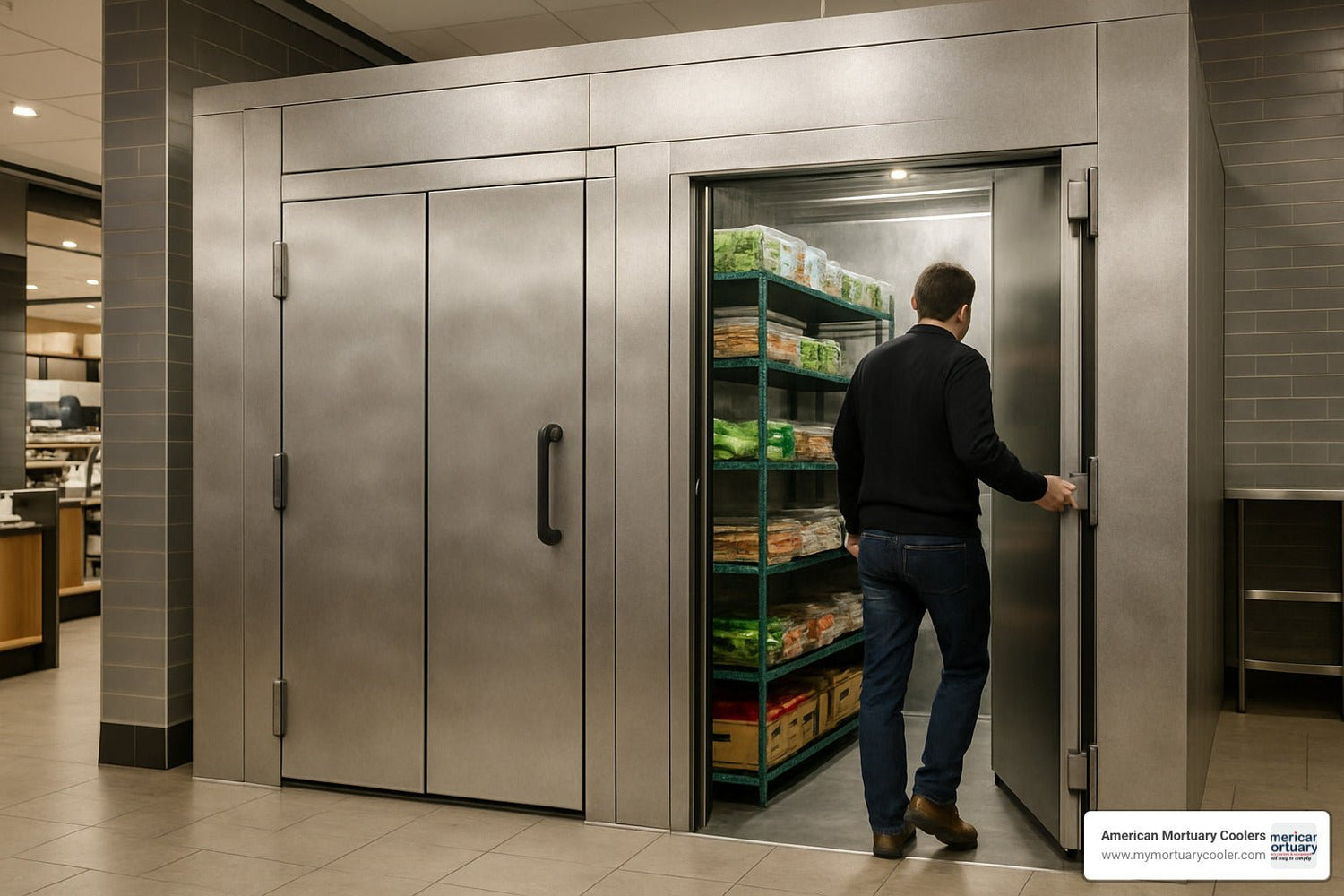 A Comprehensive Guide to Walk-In Cooler Options - American Mortuary Coolers & Equipments