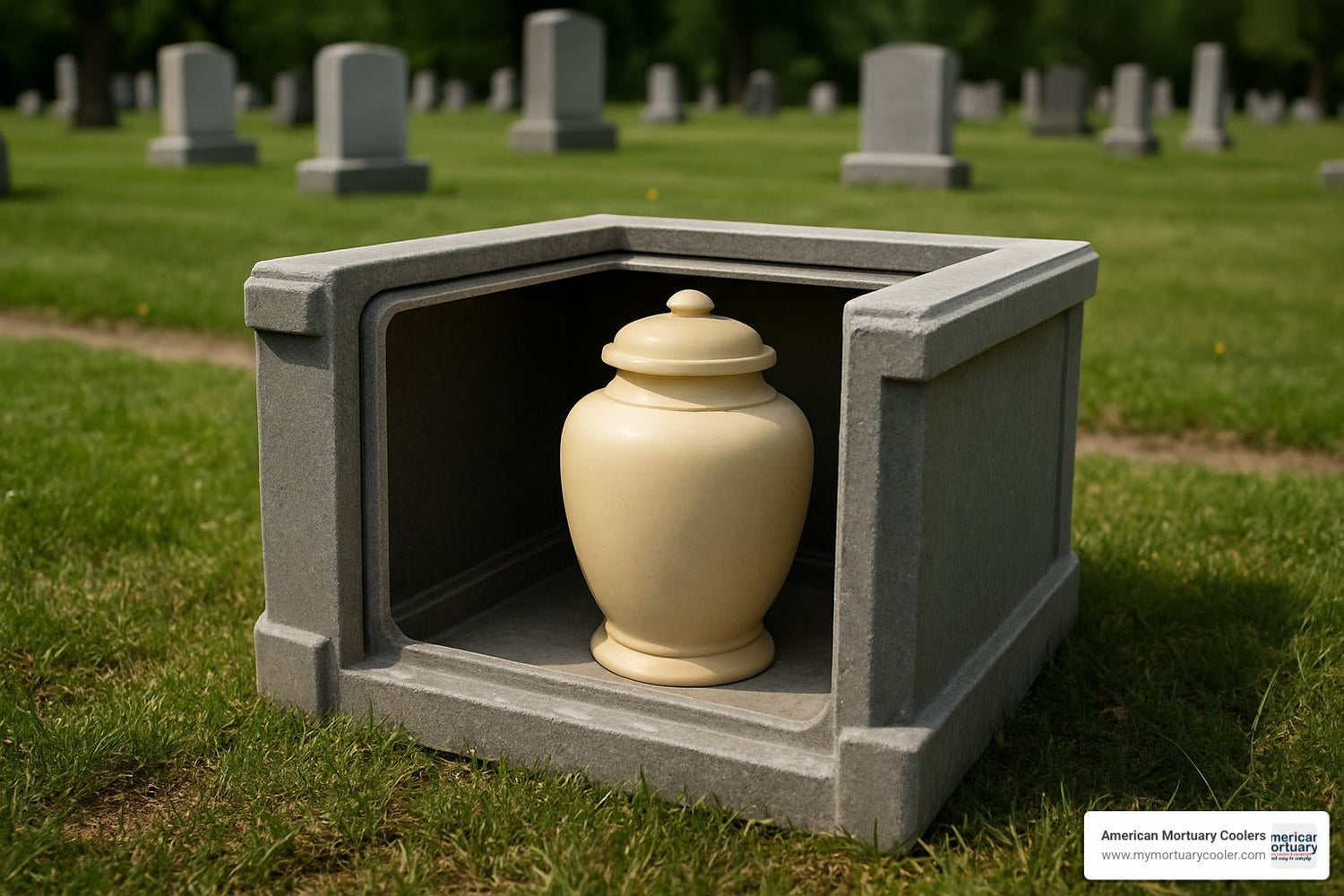 A Practical Guide to Burial Vaults for Ashes - American Mortuary Coolers & Equipments