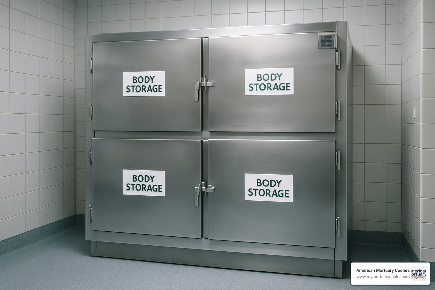 A Practical Guide to Choosing the Right Morgue Fridge - American Mortuary Coolers & Equipments