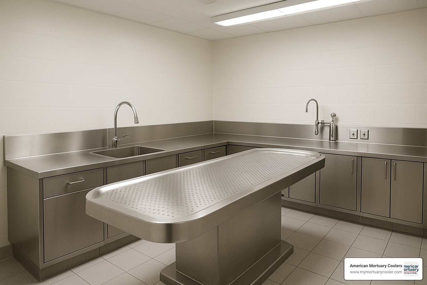 A Practical Guide to Comparing Embalming Station Options - American Mortuary Coolers & Equipments