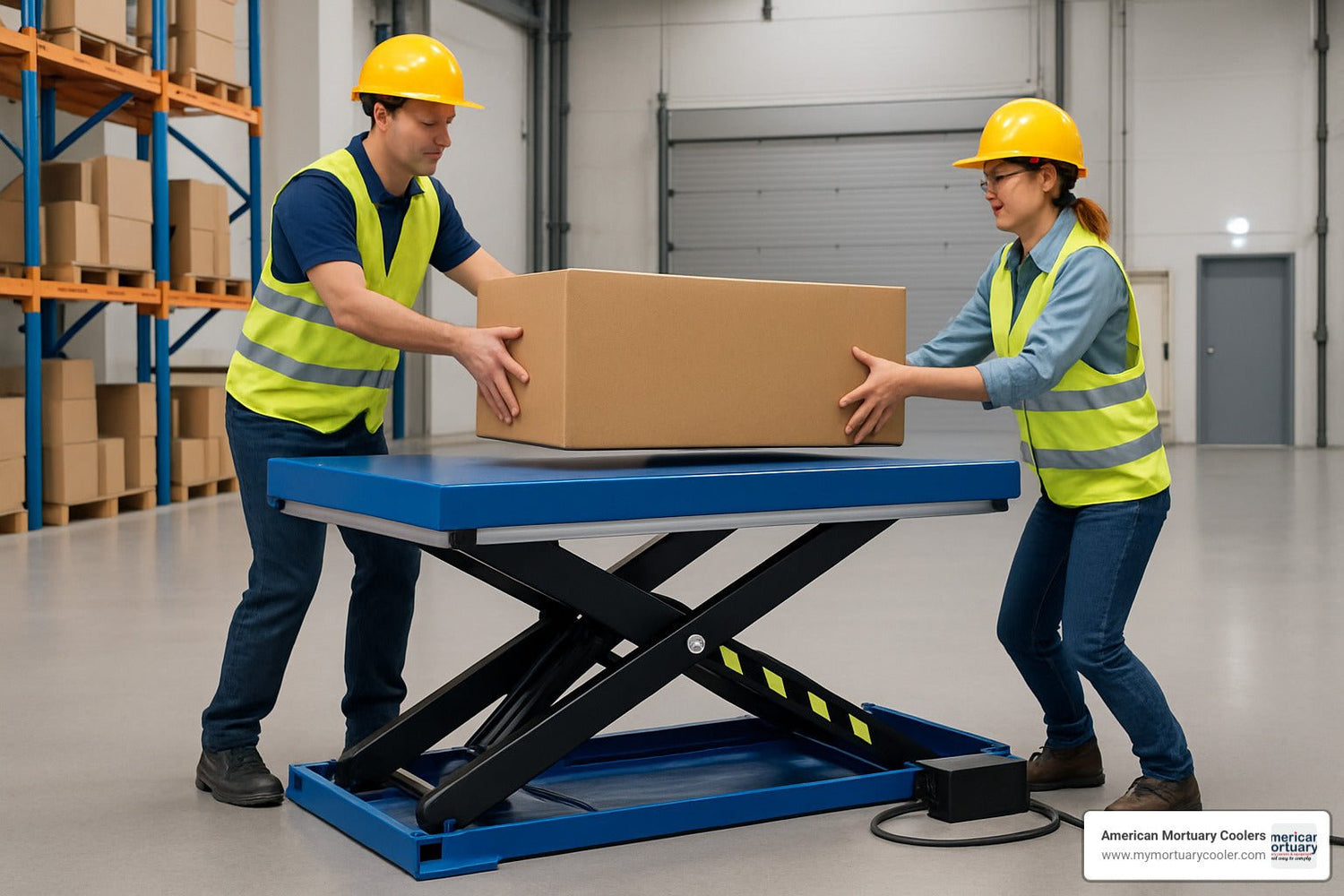 A Practical Guide to Comparing Low Profile Scissor Lifts - American Mortuary Coolers & Equipments