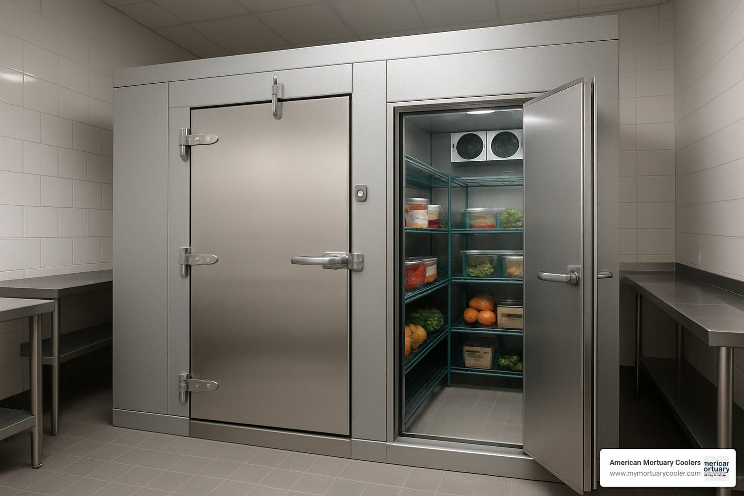 A Practical Guide to Understanding Walk-In Coolers - American Mortuary Coolers & Equipments