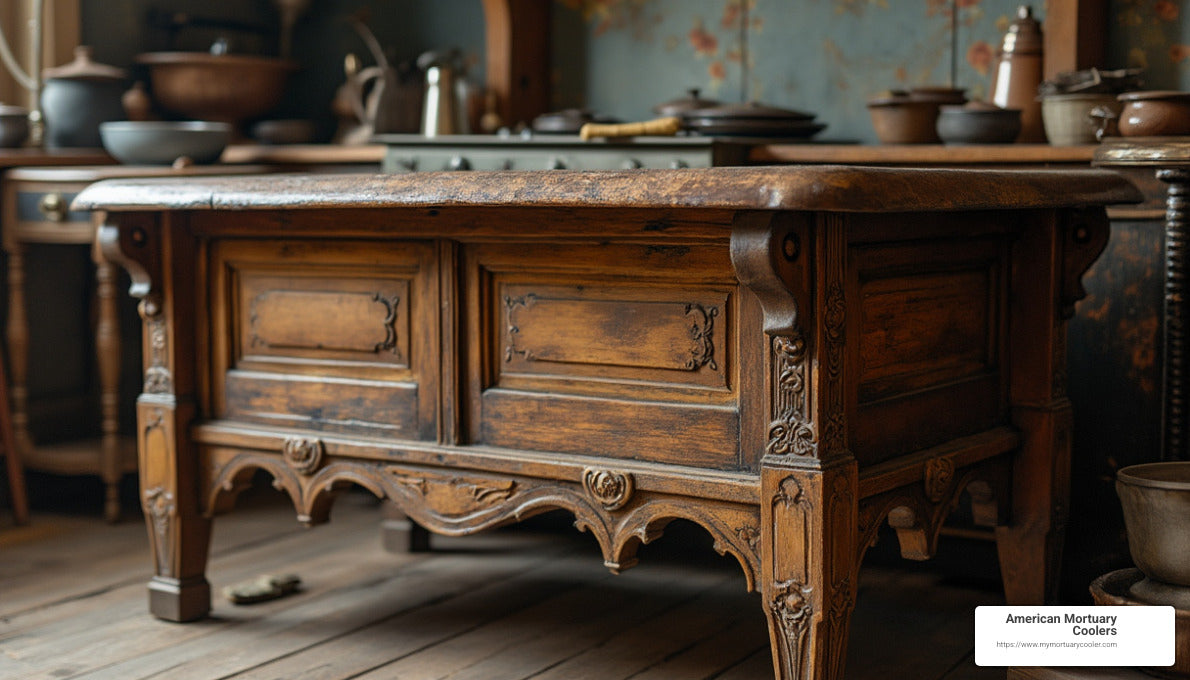 Exploring the Function and Design of Antique Cooling Tables