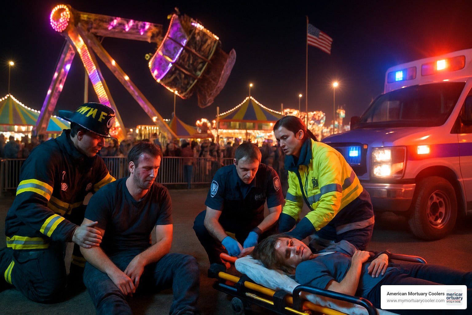 Accident at Carnival 101: What to Know About Recent Incidents - American Mortuary Coolers & Equipments