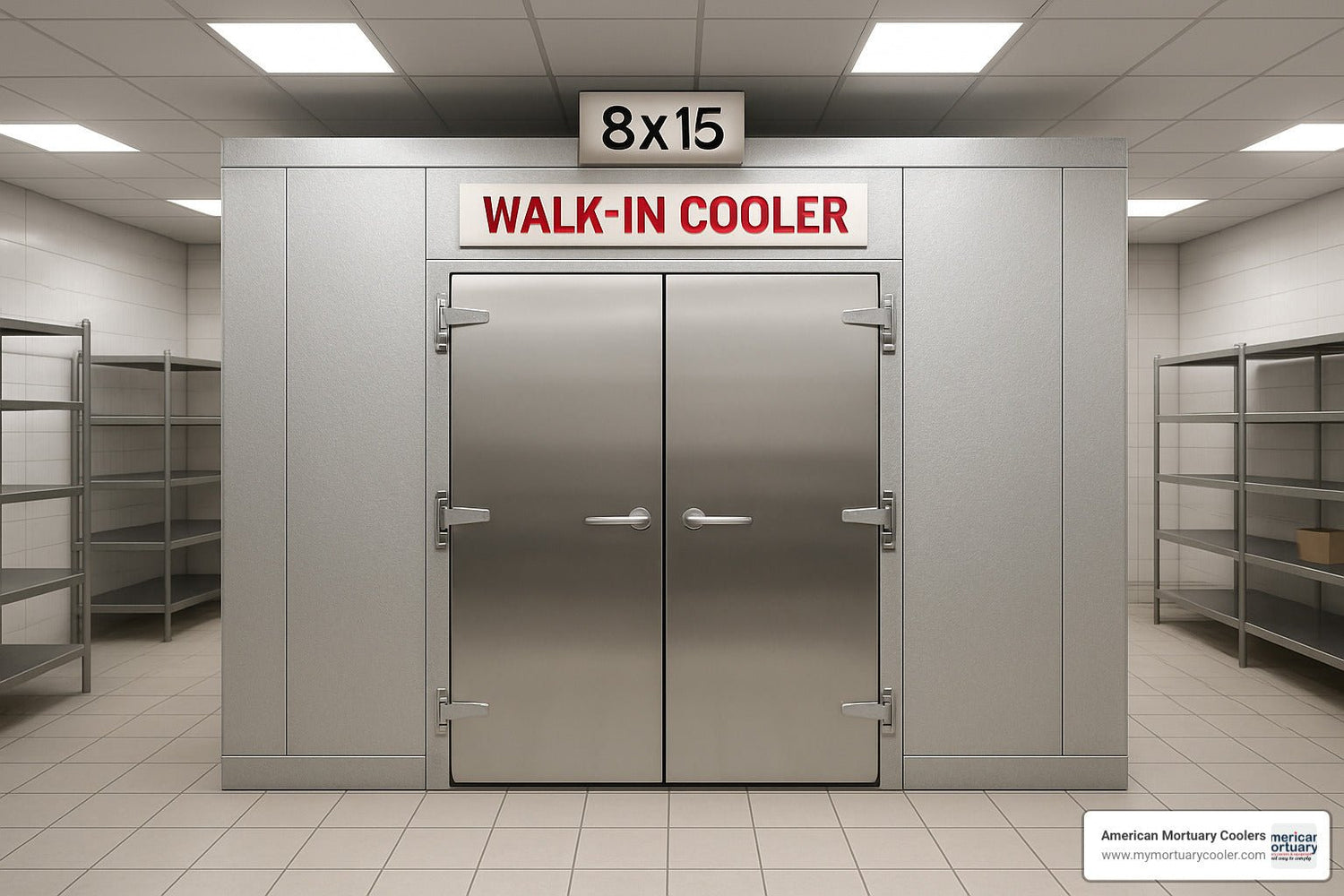 All About 8x15 Walk-In Coolers: Compare Top Options - American Mortuary Coolers & Equipments