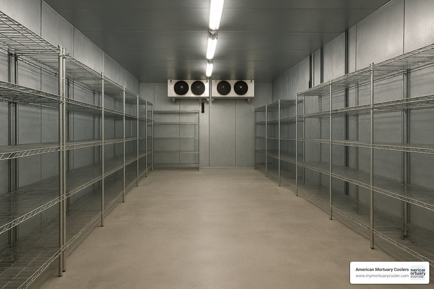 All About Large Walk In Coolers - American Mortuary Coolers & Equipments