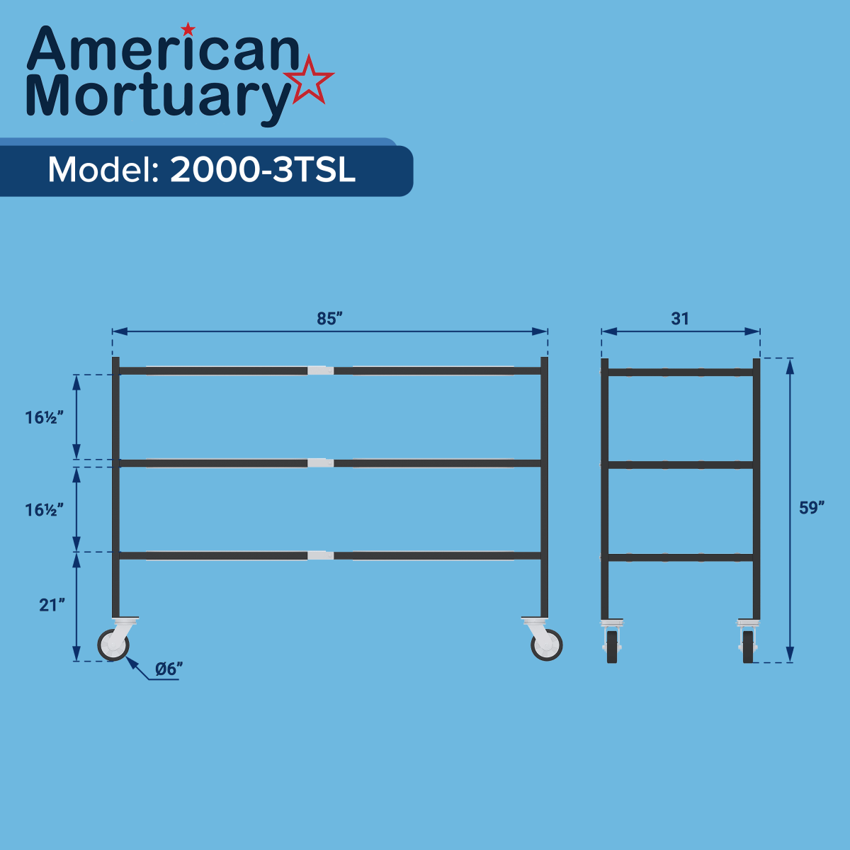 American Made Morgue Coolers with Nationwide Shipping Through the Morgue Flex Mortuary Program - American Mortuary Coolers & Equipments