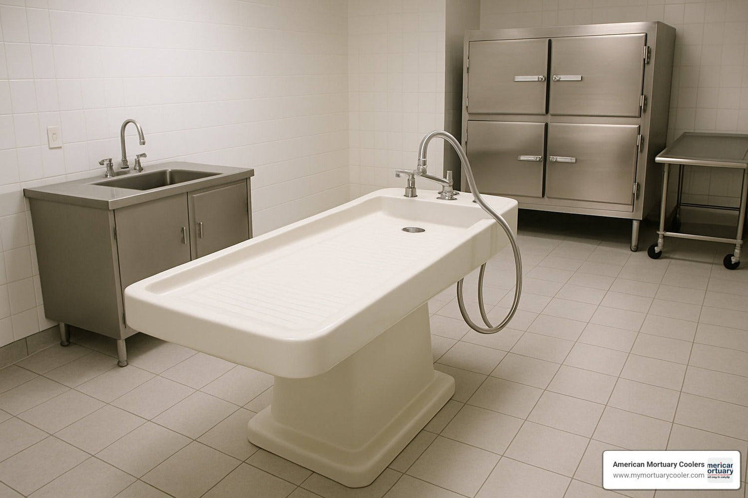 An Essential Guide to Buying a Porcelain Embalming Table for Sale - American Mortuary Coolers & Equipments