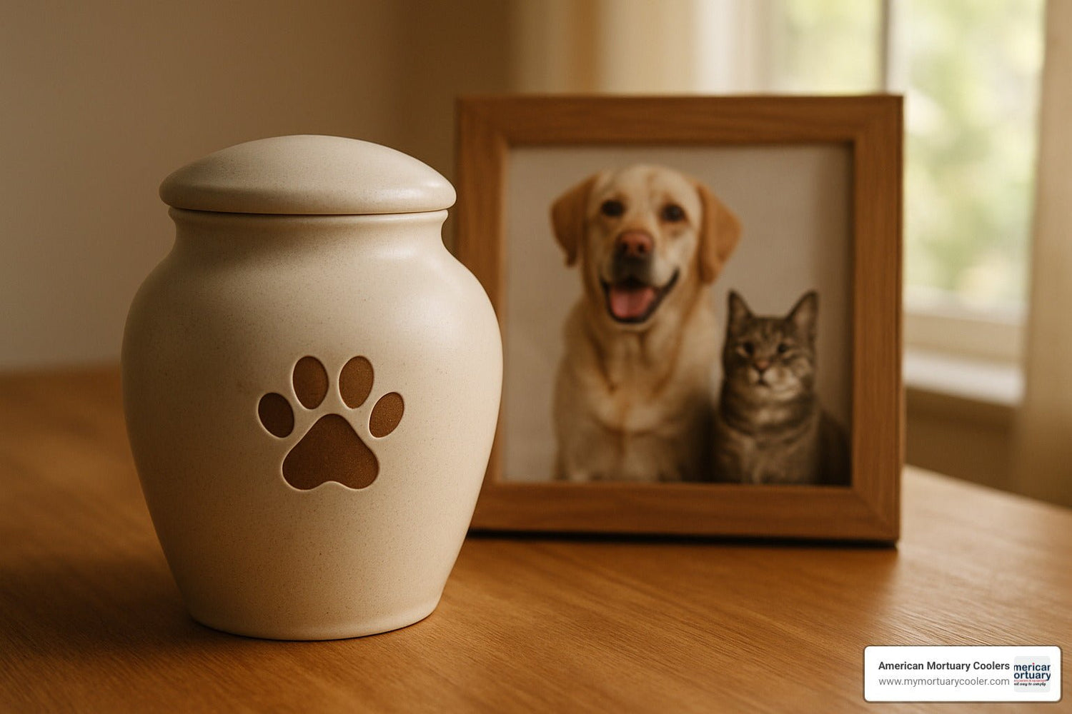 An Essential Guide to Choosing Cremation Urns for Pets - American Mortuary Coolers & Equipments