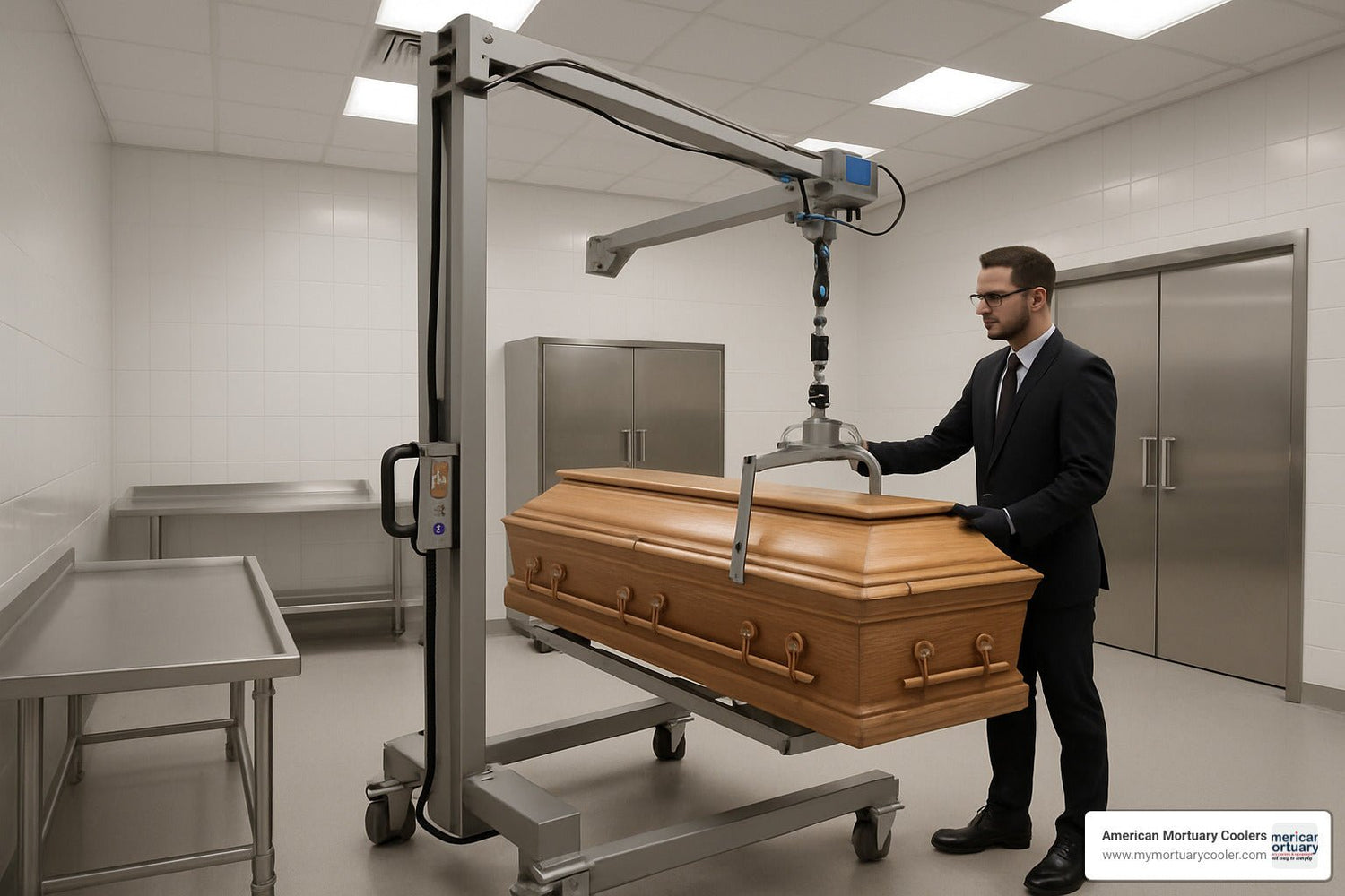 An Essential Guide to Mortuary Lift Products at www.mortuarylift.net - American Mortuary Coolers & Equipments