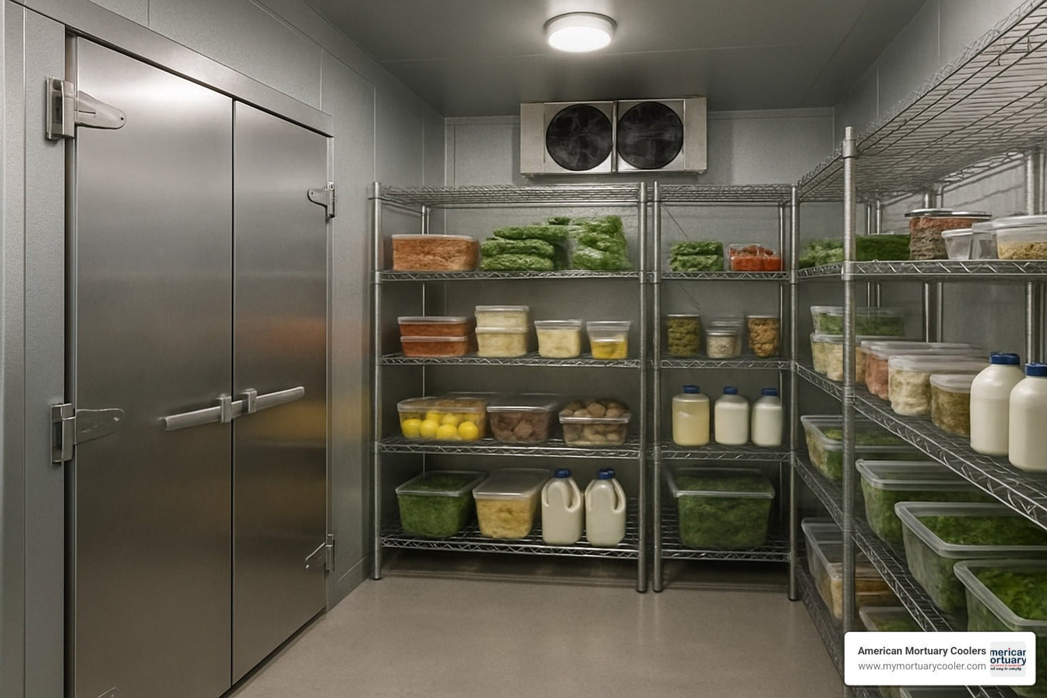 Beginner's Guide to Finding an Indoor Walk-In Cooler - American Mortuary Coolers & Equipments