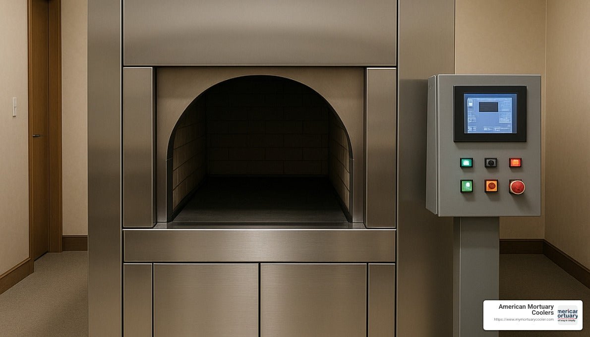 Burning Questions Answered: Cremation Oven Explained - American Mortuary Coolers & Equipments