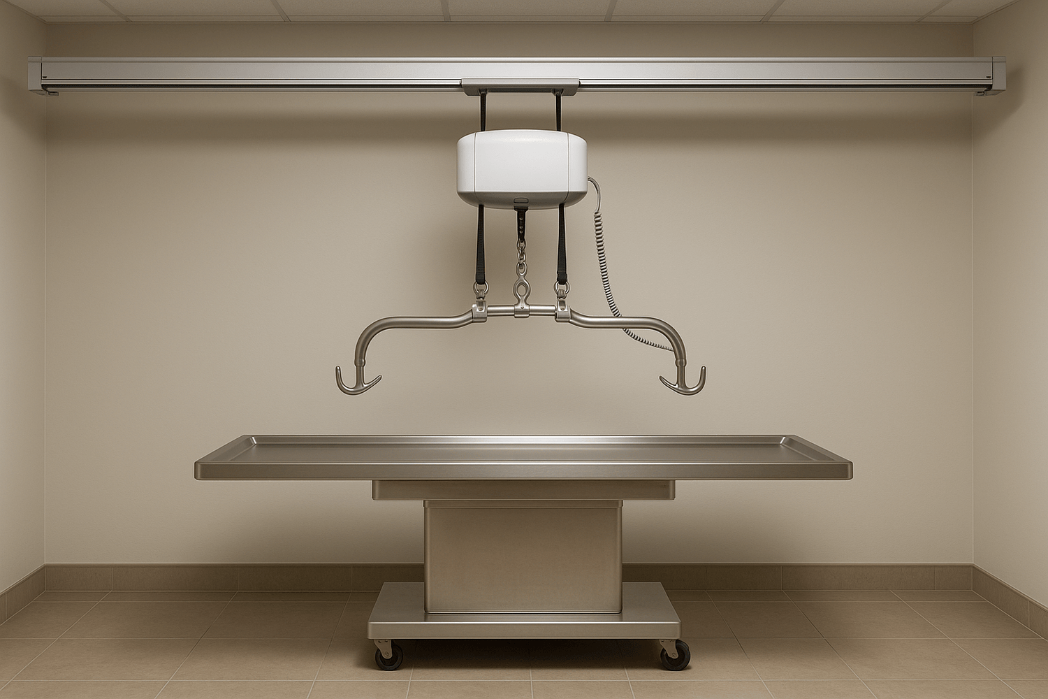 Ceiling the Deal: Best Mortuary Ceiling Lift Systems - American Mortuary Coolers & Equipments