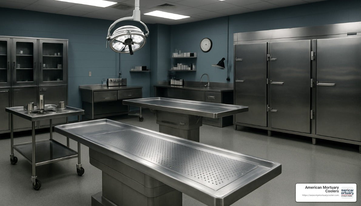 Cold Truths and Hard Facts About Forensic Morgue Procedures - American Mortuary Coolers & Equipments