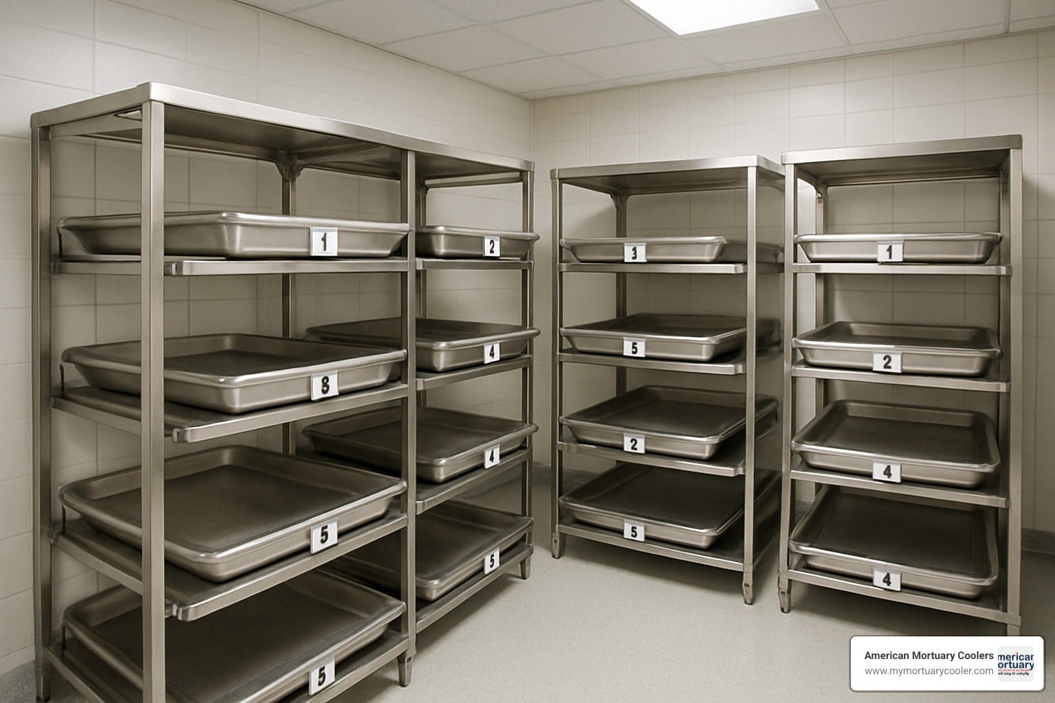 Detailed Guide to Body Storage Racks – American Mortuary Coolers ...