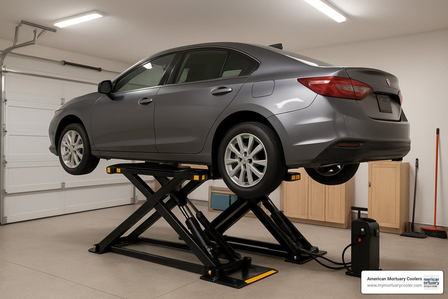 Detailed Guide to Choosing the Best Scissor Car Lift for Your Garage - American Mortuary Coolers & Equipments