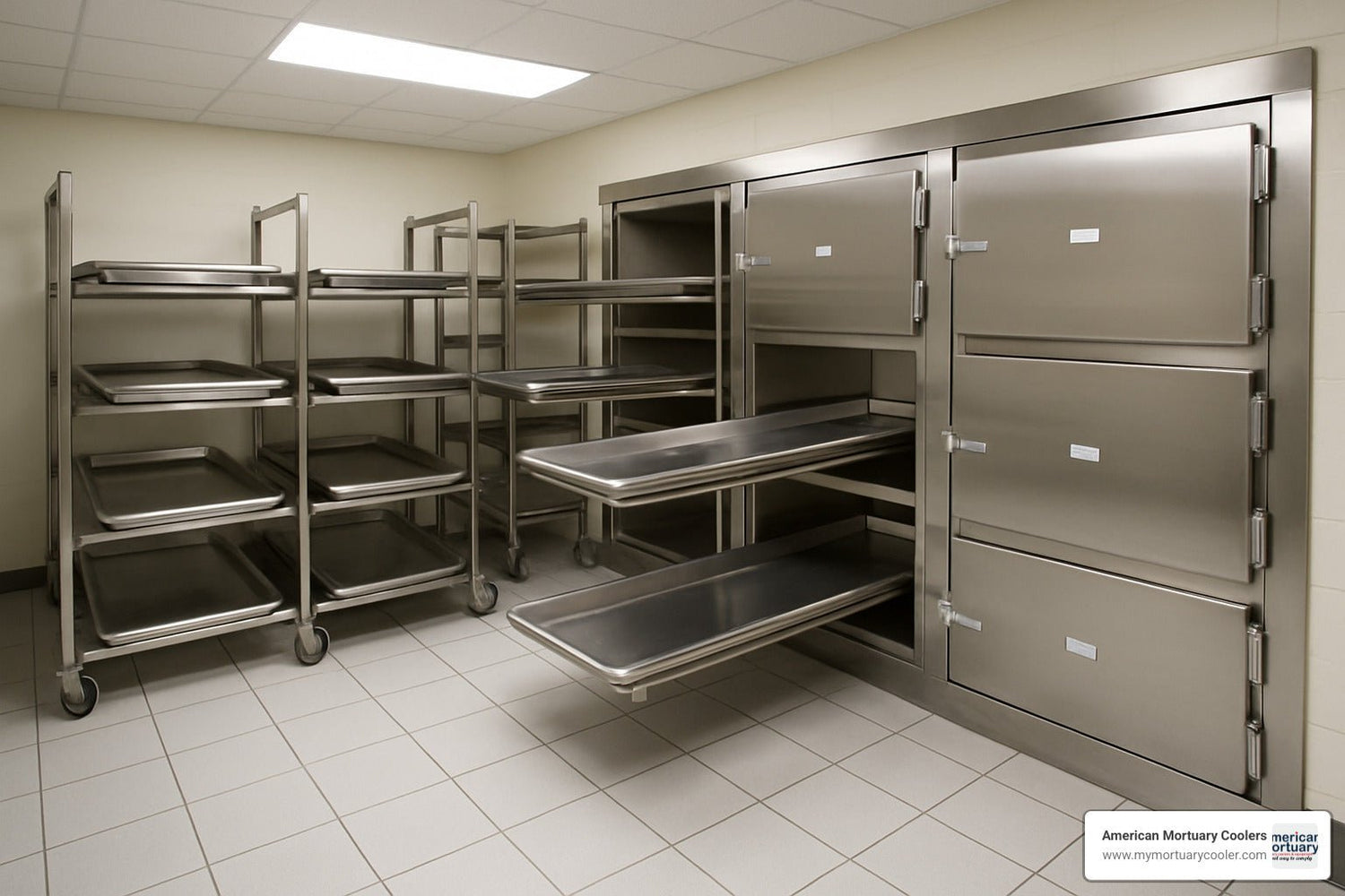 Detailed Guide to Comparing Morgue Storage Tray Options - American Mortuary Coolers & Equipments