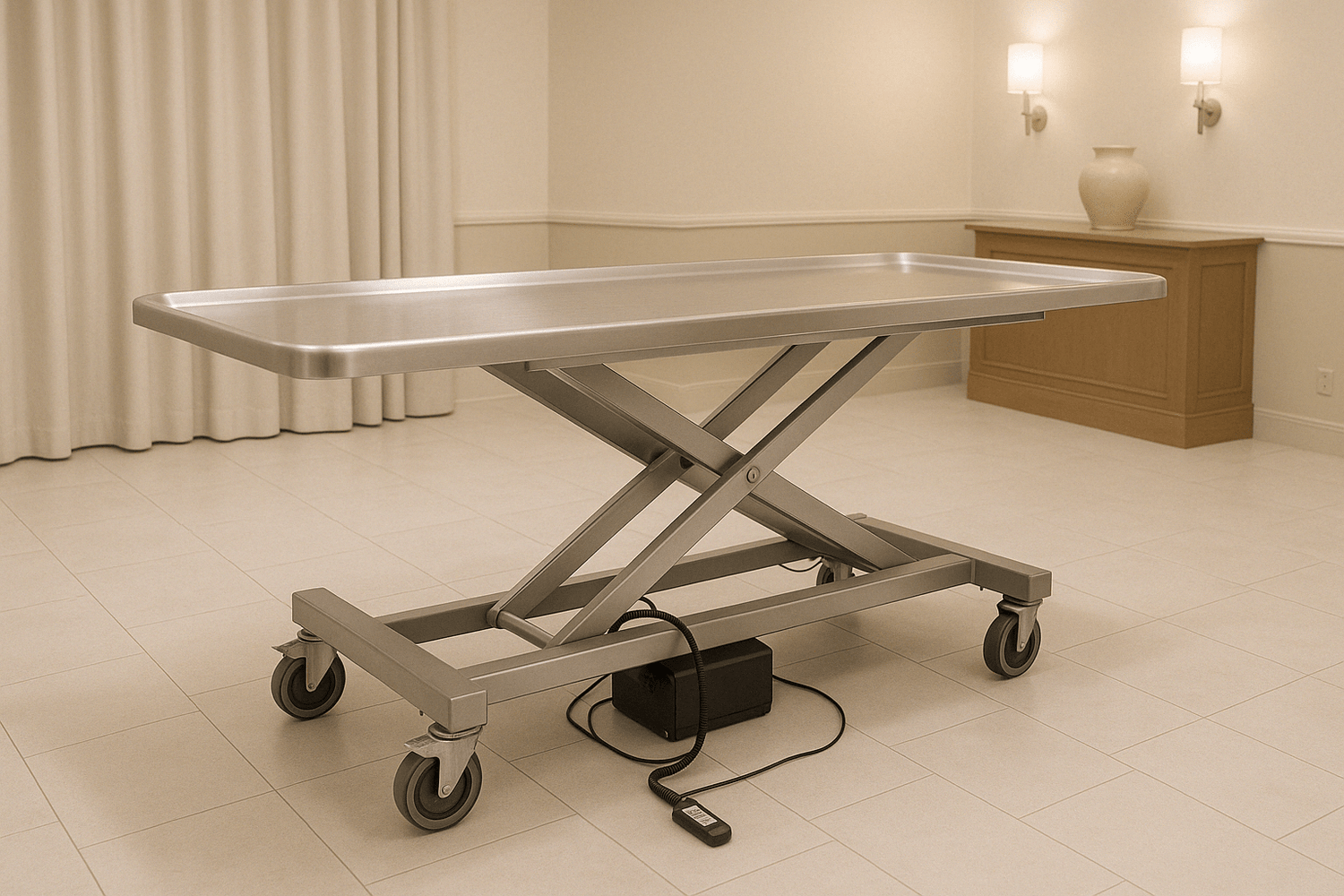 Detailed Guide to Finding the Best Mortuary Lift Table - American Mortuary Coolers & Equipments