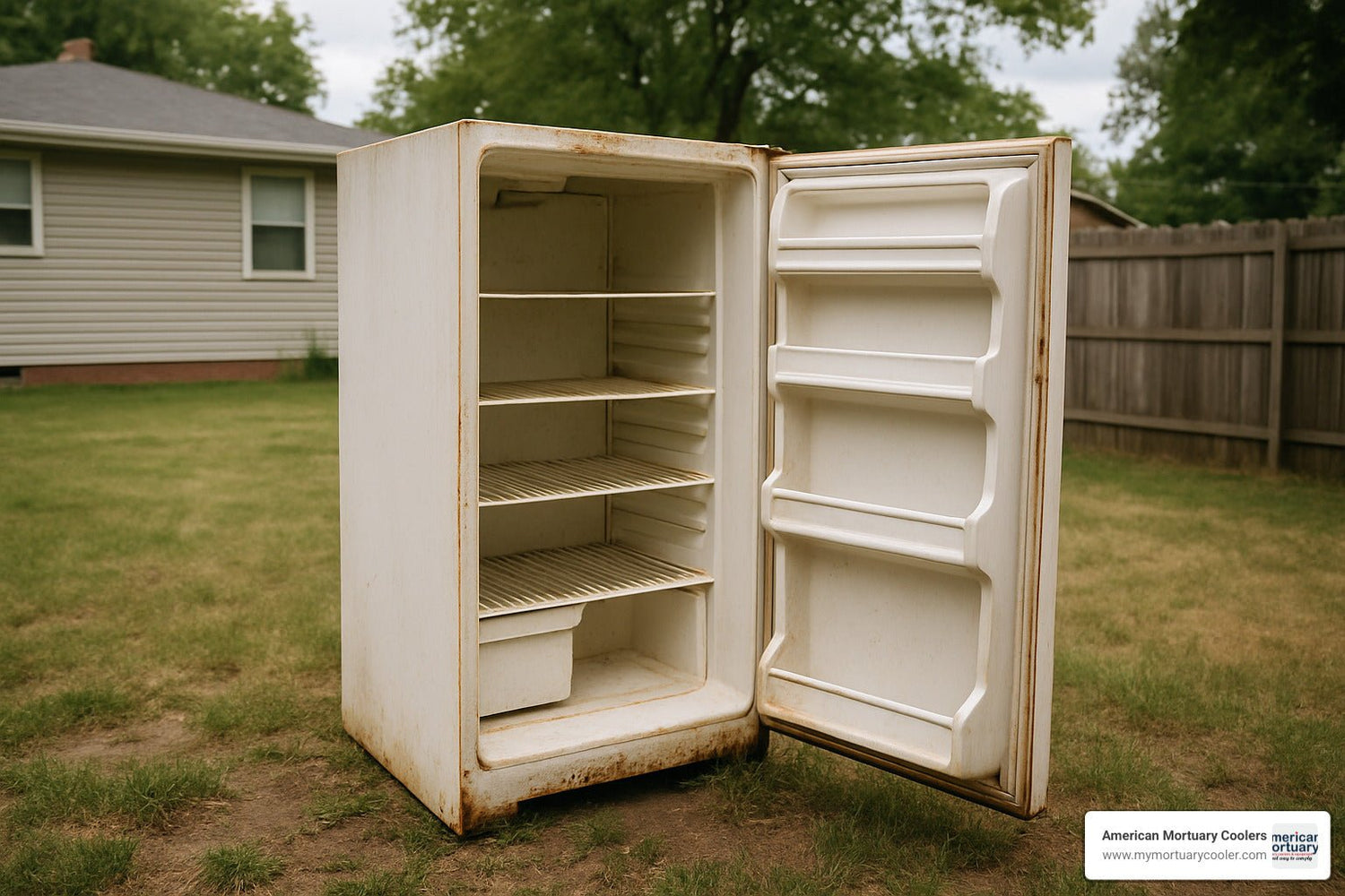 Don't Get Locked In! The Facts About Refrigerator Suffocation - American Mortuary Coolers & Equipments