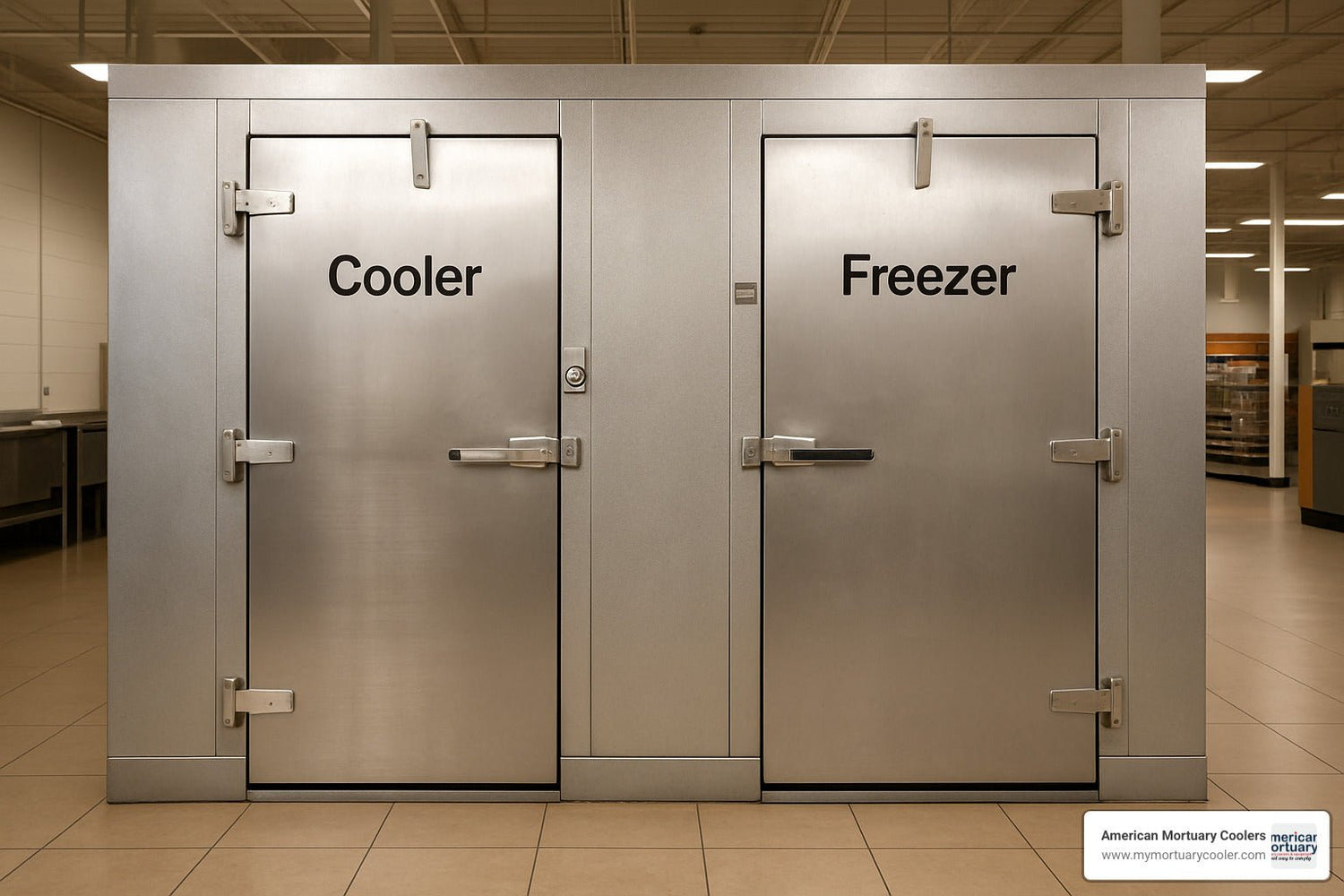 Double the Chill with Walk-in Cooler and Freezer Combos - American Mortuary Coolers & Equipments