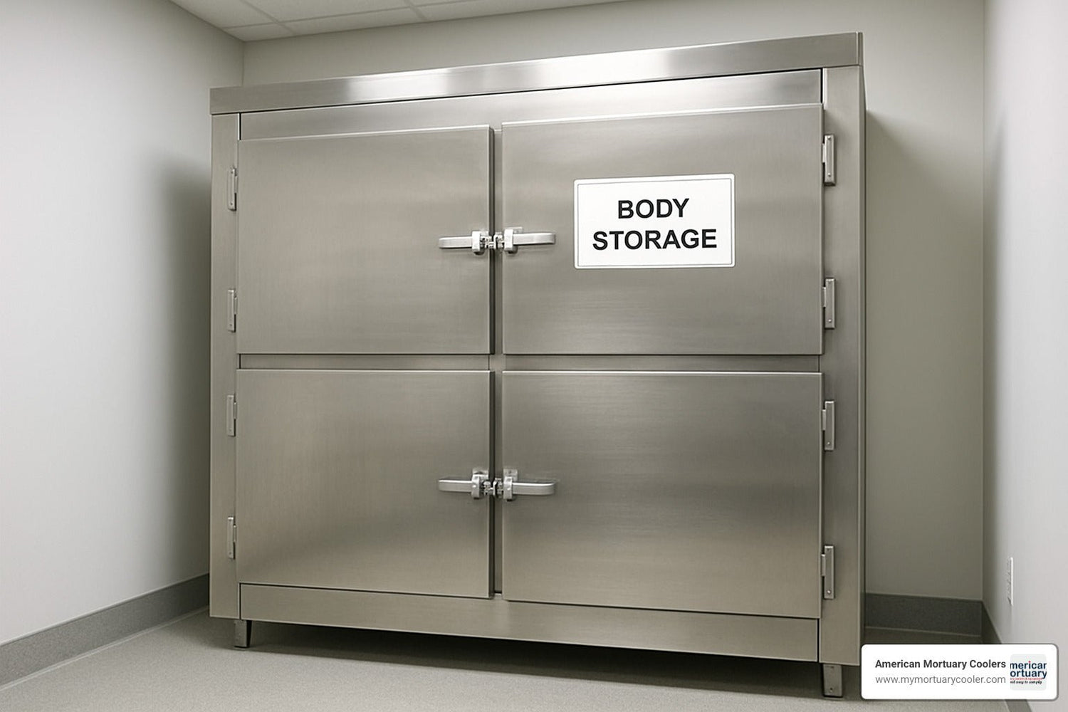 Everything You Need to Know About Body Storage in Morgue Fridges - American Mortuary Coolers & Equipments