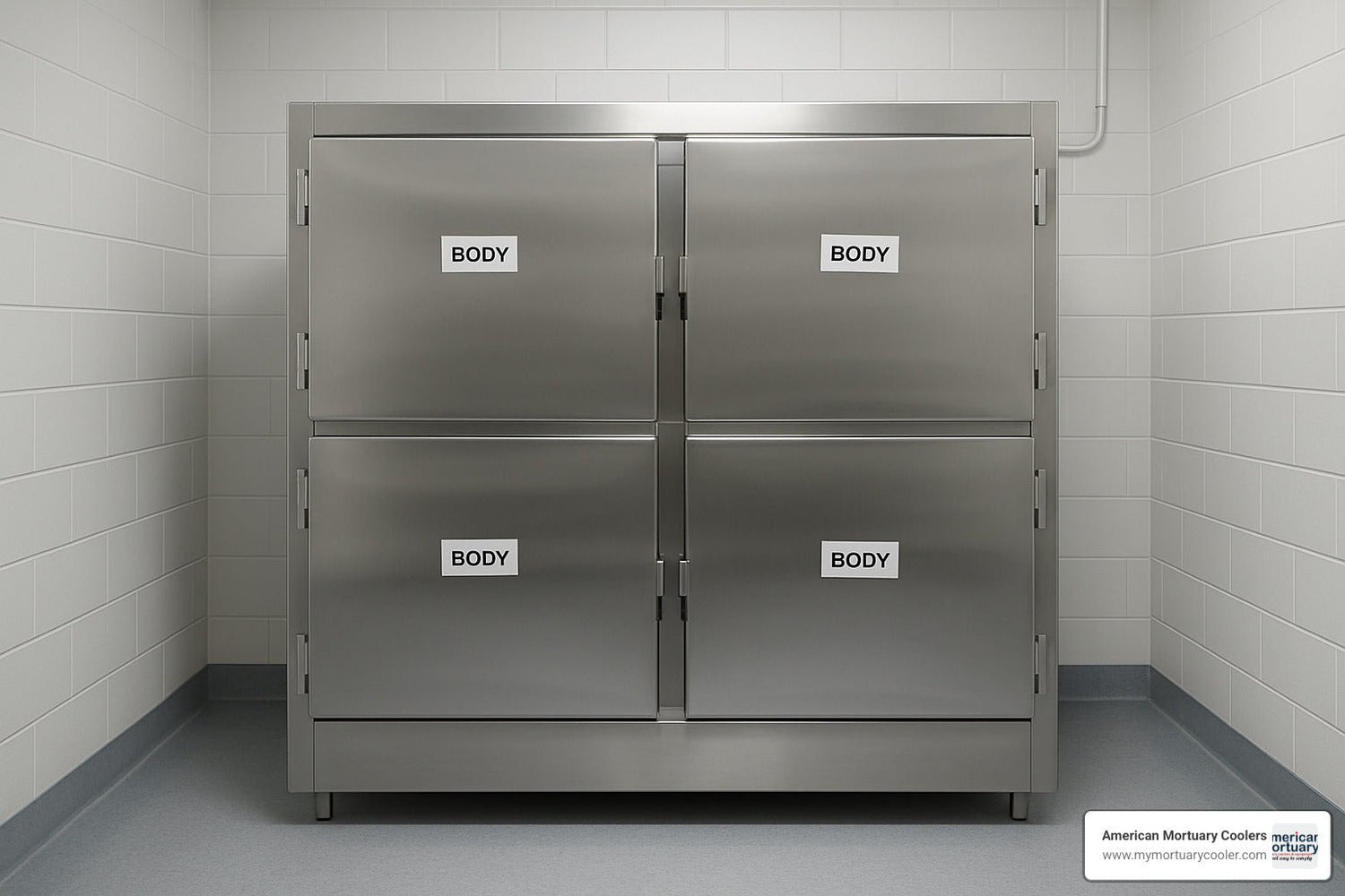 Everything You Need to Know About Four Body Morgue Fridges - American Mortuary Coolers & Equipments