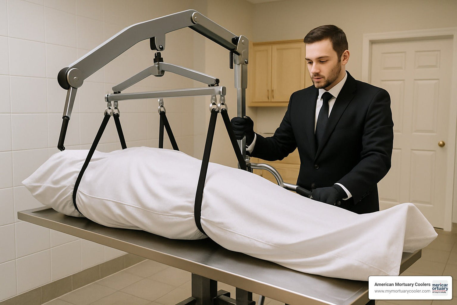 Everything You Need to Know About Funeral Home Body Lift Equipment - American Mortuary Coolers & Equipments