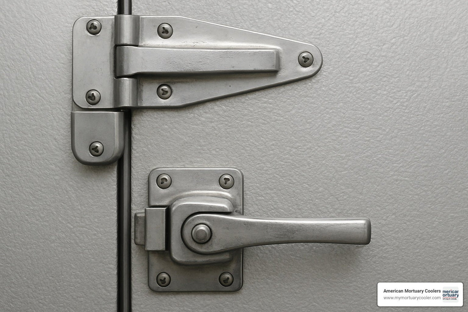 Everything You Need to Know About Walk-In Cooler Door Hardware - American Mortuary Coolers & Equipments