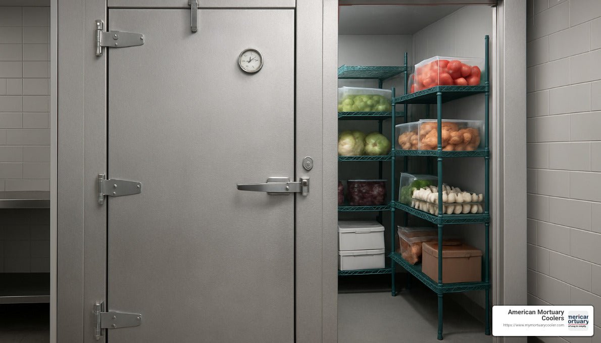 Everything You Need to Know About Walk In Refrigeration Units - American Mortuary Coolers & Equipments