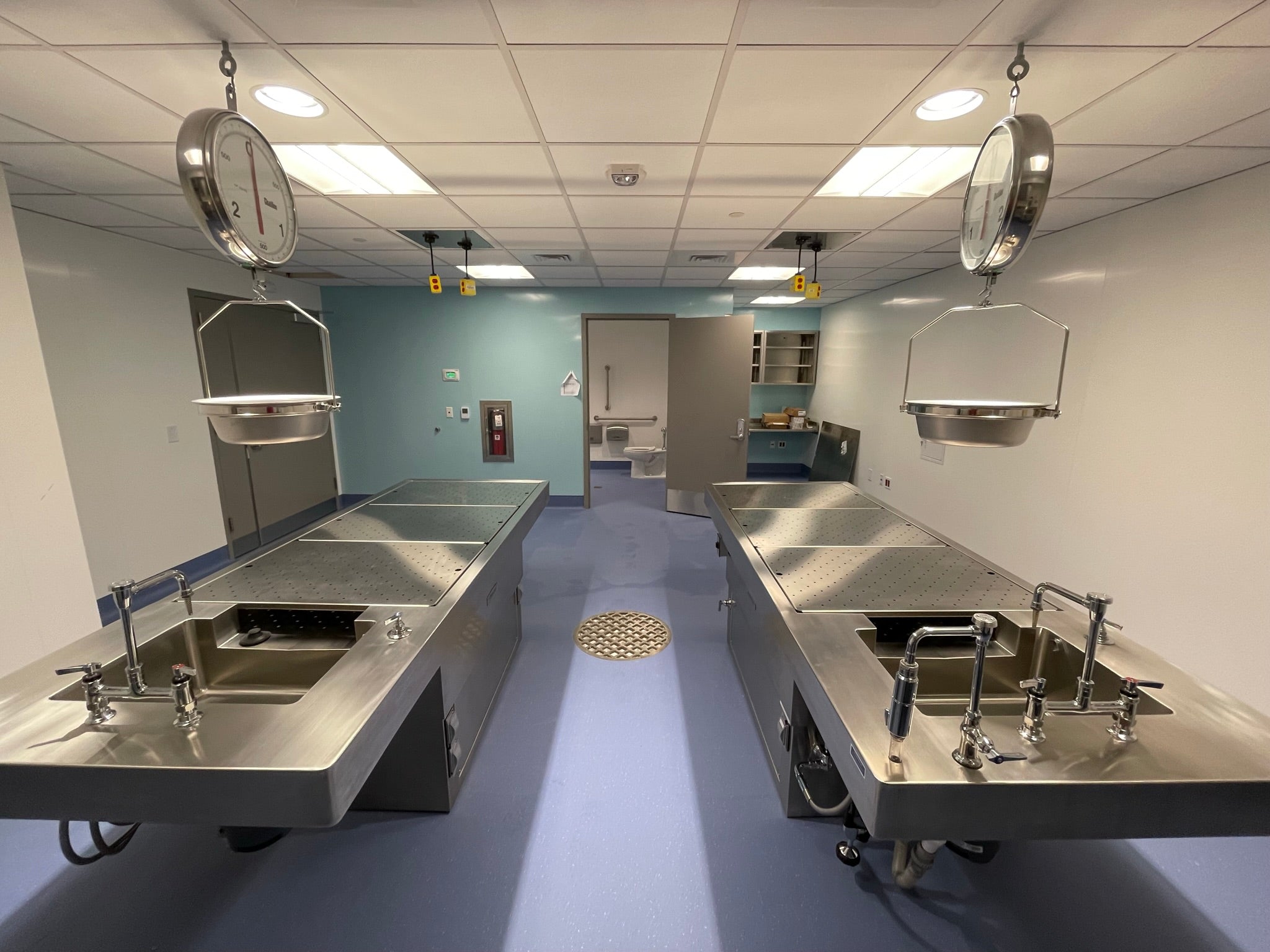 H1: Custom Autopsy Tables & Stainless Steel Suites: 100% American Made in Tennessee - American Mortuary Coolers & Equipments