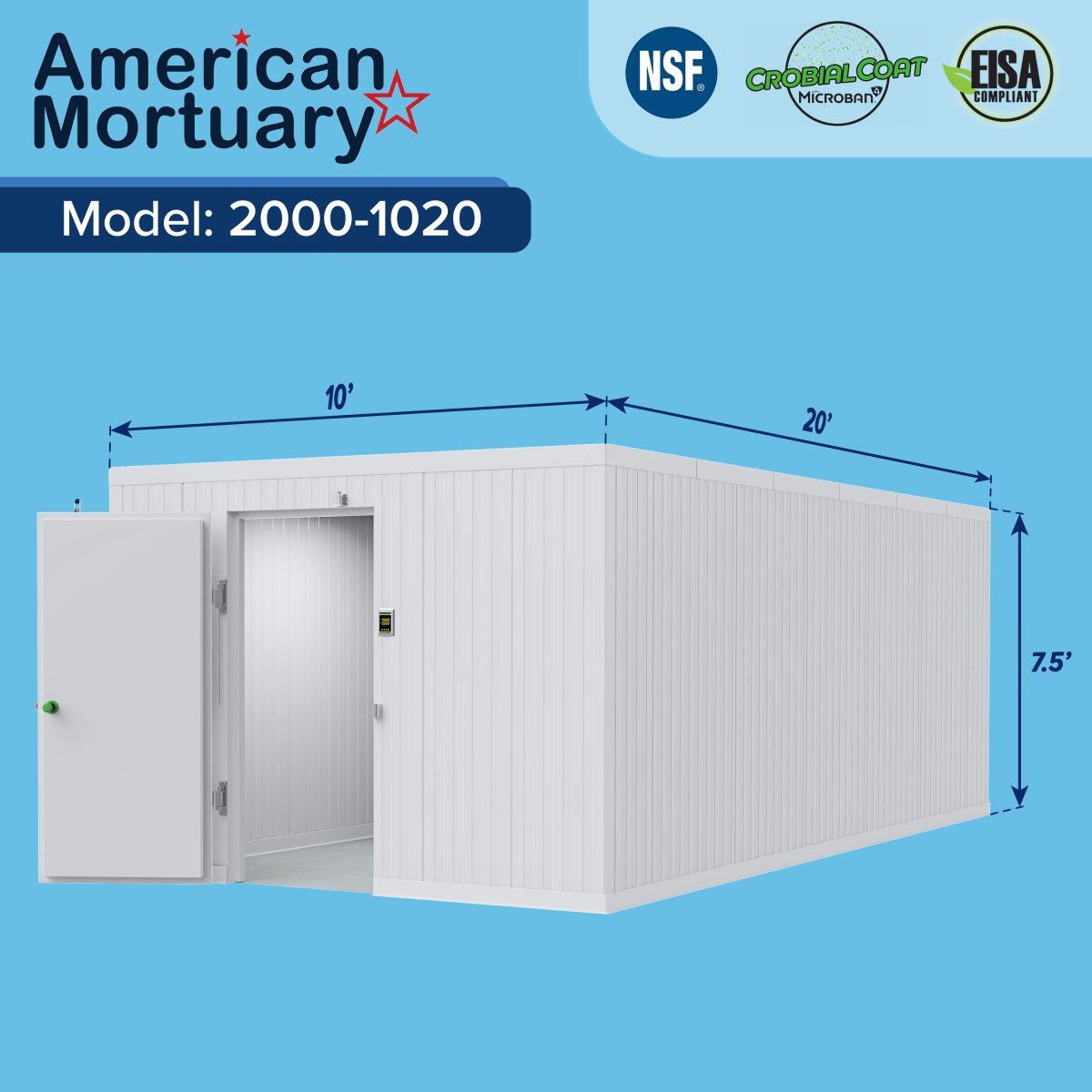 Hospital Body Cooler Morgue System: Durable and Compliant Refrigeration for Medical Facilities - American Mortuary Coolers & Equipments