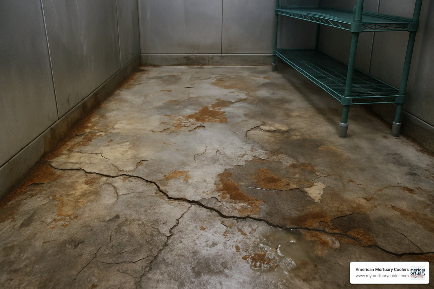 How to Replace a Walk In Cooler Floor in 5 Simple Steps - American Mortuary Coolers & Equipments