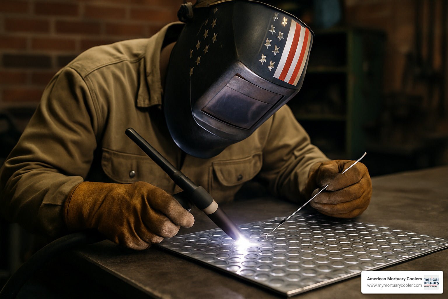 How to Weld Diamond Plate in 5 Simple Steps - American Mortuary Coolers & Equipments