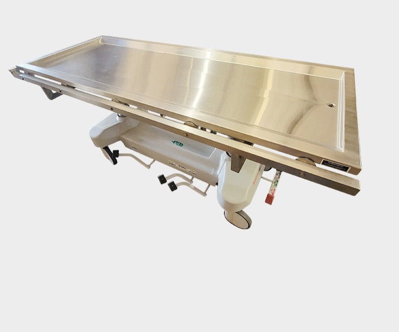 HydraulicEmbalmingTables.com – stainless steel hydraulic embalming table for funeral homes